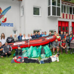 Seeuferreinigung und Kranzbinden der FF-Steyrling